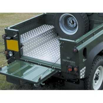 Protection de plancher arrière Land defender 90 1982-2006