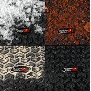 Tapis de pied central Jeep Wrangler JK 2007-2018 4 portes